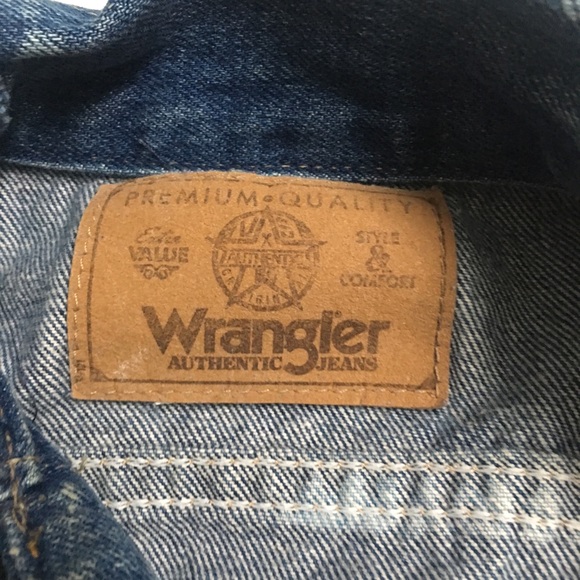 Custom Distressed/Painted 2/3T Wrangler Vest - Picture 3 of 3